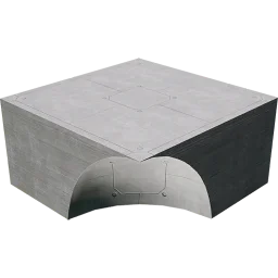 Inverted Inner Corner Quarter Pipe