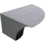 Inverted Outer Corner Quarter Pipe