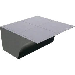 Inverted Quarter Pipe