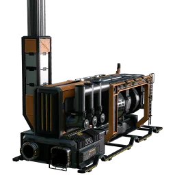 Coal power setup