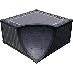 Innere Quarterpipe-Ecke