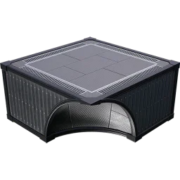 Inverted Inner Corner Quarter Pipe
