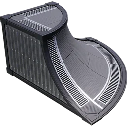 Outer Corner Quarter Pipe