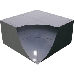 Inner Corner Quarter Pipe