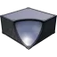 Inner Corner Quarter Pipe