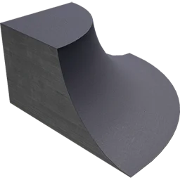 Outer Corner Quarter Pipe