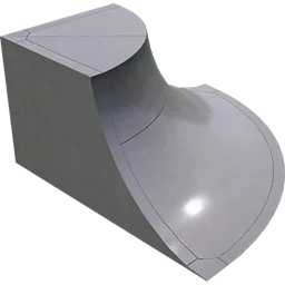 Outer Corner Quarter Pipe