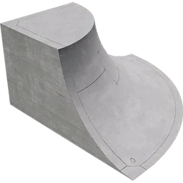 Outer Corner Quarter Pipe