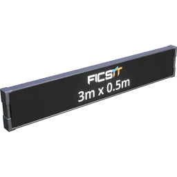 Beschriftungsschild (3 m)