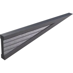 Inverted Ramp Wall (2 m)