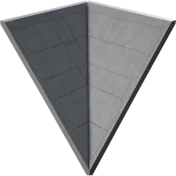 Tilted Concave Wall (8 m)