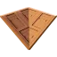 Tilted Concave Wall (4 m)