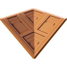 Tilted Concave Wall (4 m)