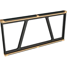 Angled Frame Window